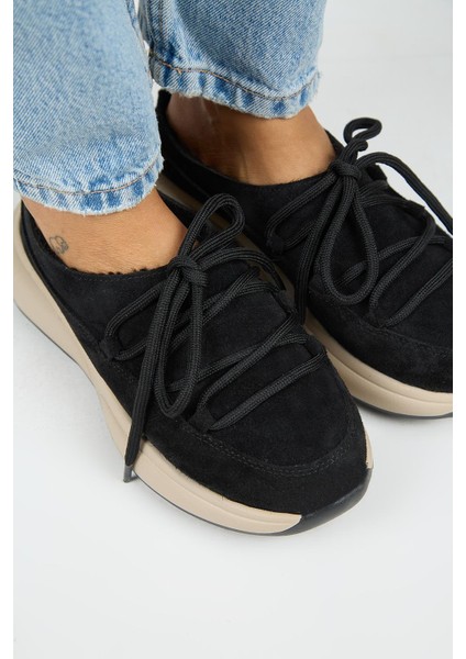 Koralia Kadın Hakiki Deri Sabo Siyah Terlik modelleri