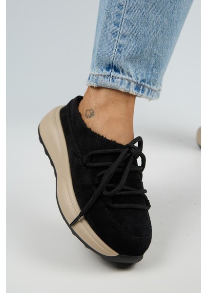 Koralia Kadın Hakiki Deri Sabo Siyah Terlik fırsatları