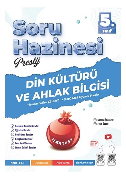 Nartest 5.sınıf Prestij Din Kültürü ve Ahlak Bilgisi Soru Hazinesi