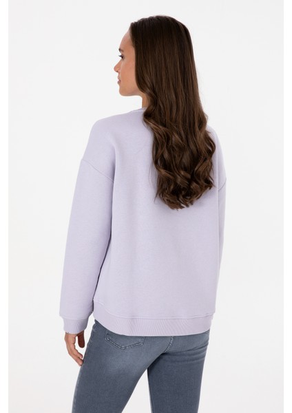 Kadın Lila Sweatshirt 50313586-VR245 indirimleri