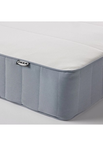 Vestmarka Tek Kişilik Yatak Açık Mavi 120 x 200 Cm Sert