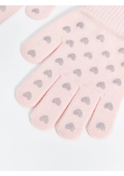 Yeni Sezon Baskılı Kız Çocuk Eldiven 2'li modelleri