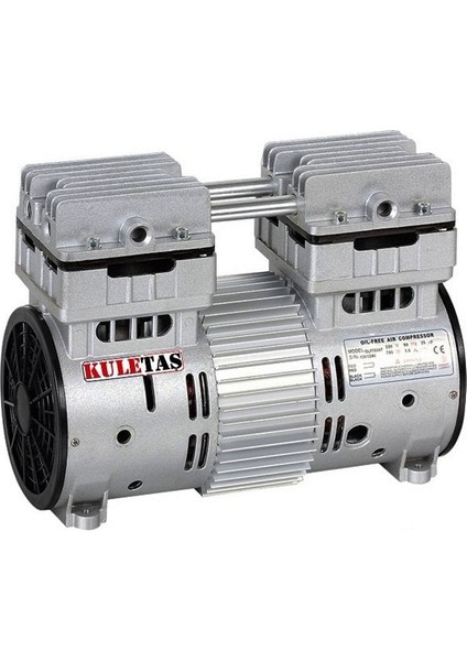 KULETAŞ 1 Hp Sessiz Kompresör Kafası – Yağsız, Çift Piston, Teflon Piston ve Viton Segmanlı, 2 Yıl Garantili fiyatları