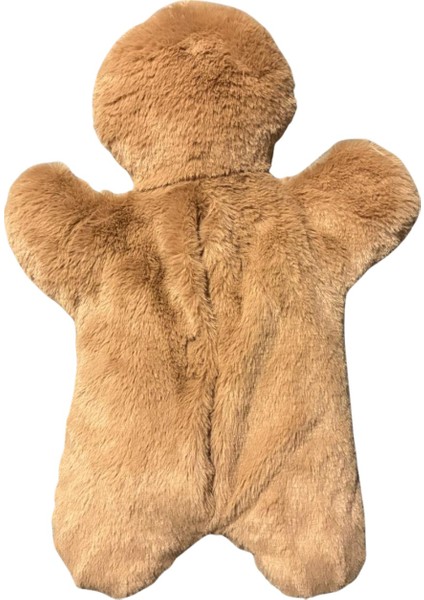 Kurabiye Adam Sıcak Su Torbası 600ML, Peluş Sıcak Su Torbası Gingerbread Yumuşak Hediyelik fırsatları