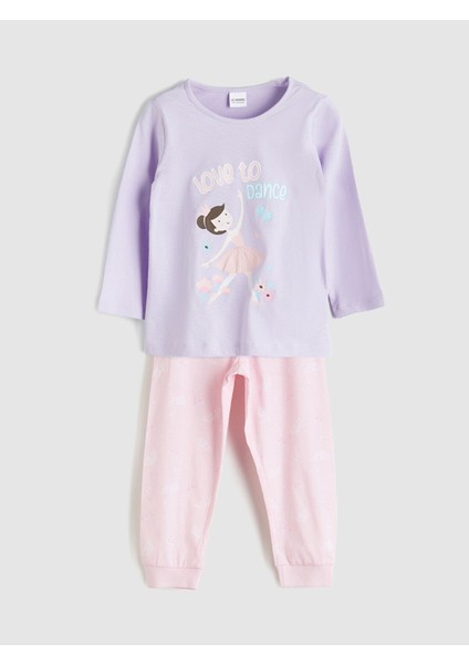 Yeni Sezon Baskılı Kız Çocuk Pijama Takım