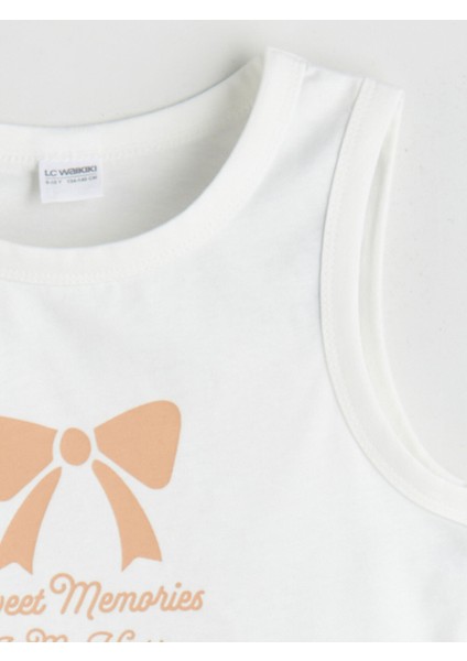 Yeni Sezon Bisiklet Yaka Fiyonk Baskılı Kız Çocuk Şortlu Pijama Takım modelleri