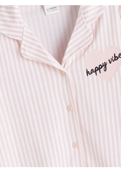 Yeni Sezon Gömlek Yaka Kız Çocuk Pijama Takımı modelleri