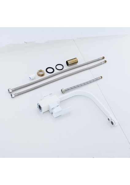 Mutfak Evye Bataryası Dual Flow Su Arıtma Çıkışlı Yeni Tasarım Beyaz 7 Yıl Garantili Ithal fırsatları