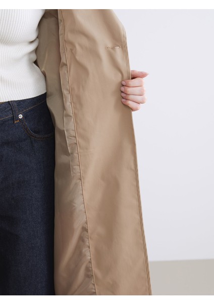 Yeni Sezon Kruvaze Yaka Kadın Trençkot fırsatları