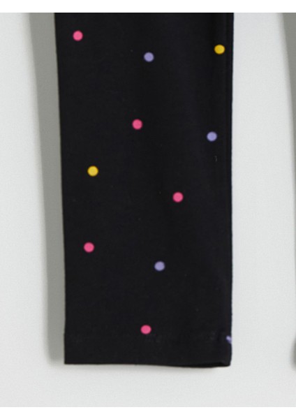 Yeni Sezon Puantiye Desenli Kız Çocuk Tayt fiyatları