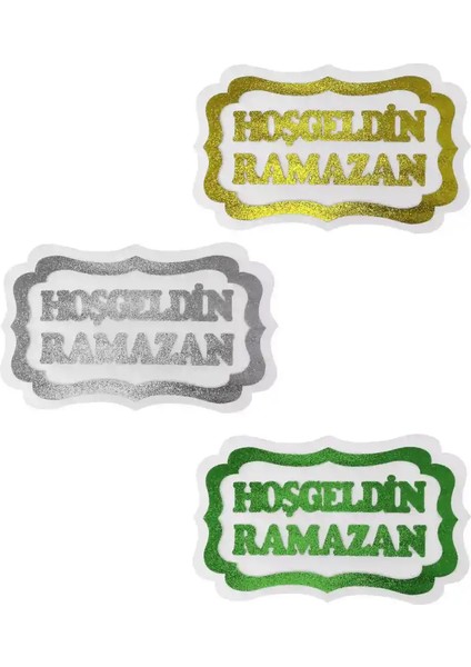 Hoşgeldin Ramazan Strafor Süs 30X47 cm fiyatları