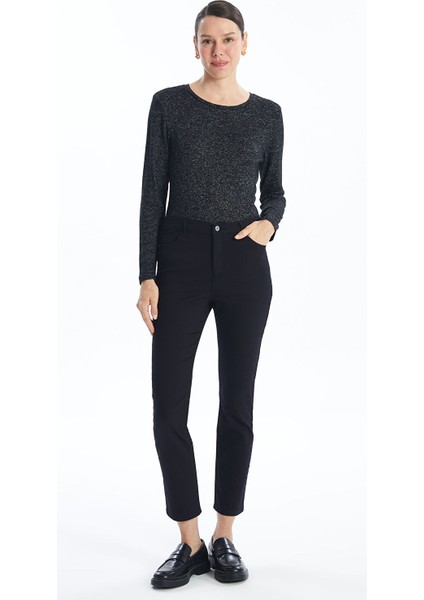 Yeni Sezon Straight Fit Kadın Jean Pantolon