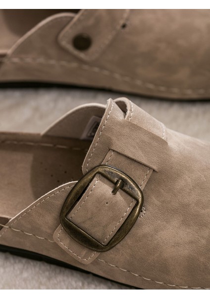 Yeni Sezon Süet Görünümlü Kadın Ev Terliği modelleri