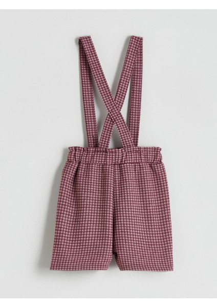 Yeni Sezon Beli Lastikli Kız Bebek Şort ve Külotlu Çorap 2'li Takım modelleri