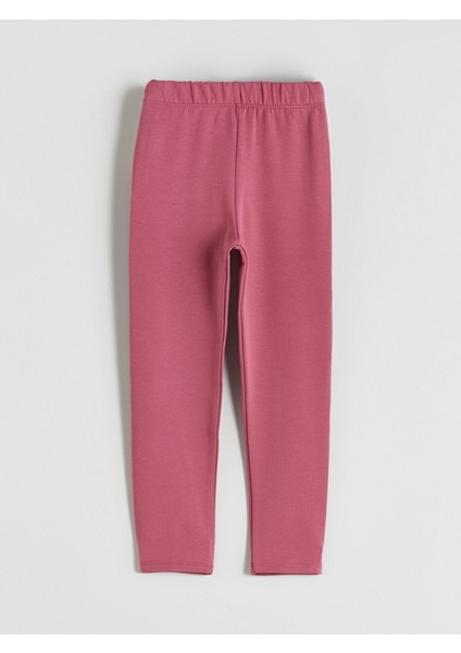 Yeni Sezon Beli Lastikli Basic Kız Bebek Tayt