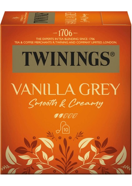 Vanilla Grey Smooth & Creamy Tea (10X1.7G) 17G