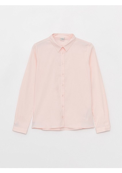 Yeni Sezon Basic Uzun Kollu Kız Çocuk Gömlek