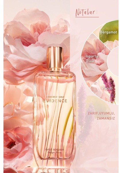 Comme Une Evidence Büyük Boy Vücut - Parfüm Seti