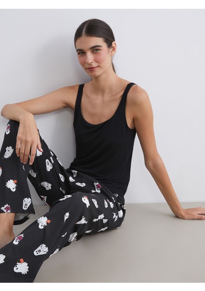 Yeni Sezon U Yaka Askılı Kadın Atlet