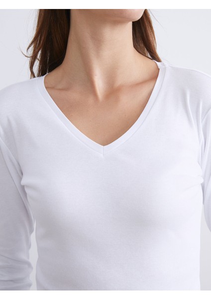 Yeni Sezon Büyük Beden V Yaka Kadın Tişört indirimleri