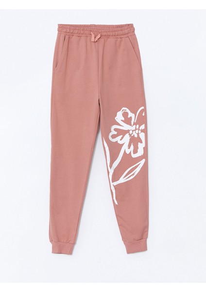 Yeni Sezon Beli Lastikli Kız Çocuk Jogger Eşofman Altı
