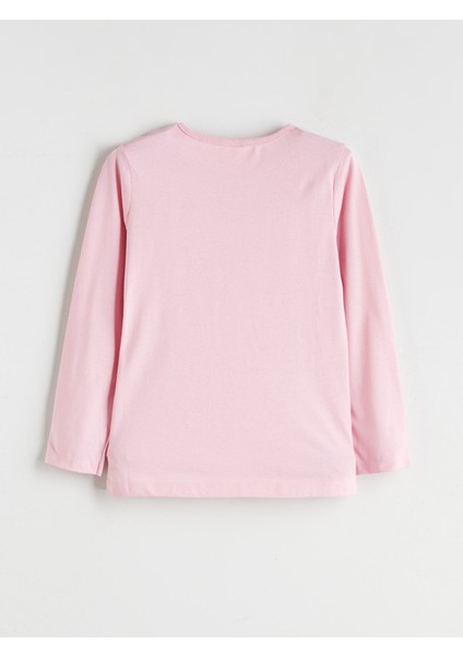 Yeni Sezon Bisiklet Yaka Harry Potter Baskılı Kız Çocuk Pijama Üst modelleri