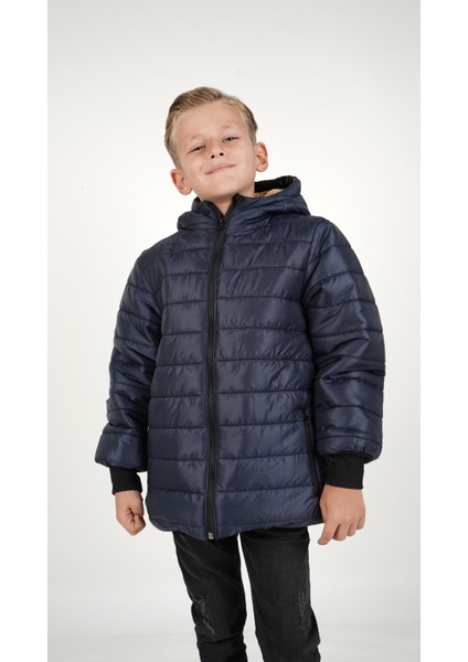 Erkek Çocuk Su ve Rüzgar Geçirmez Içi Kürklü Kapişonlu Mont fiyatları