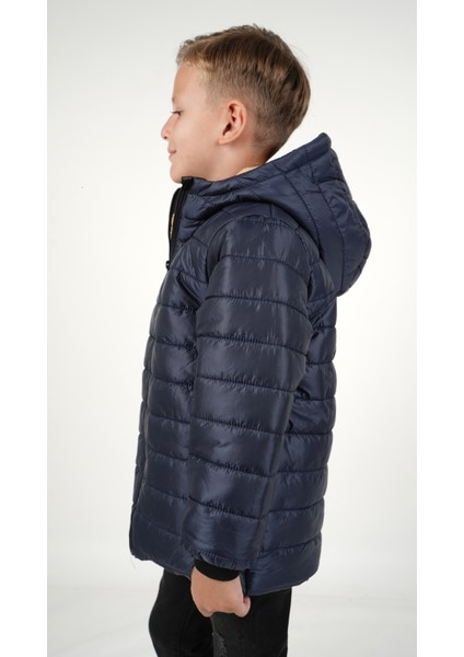 Erkek Çocuk Su ve Rüzgar Geçirmez Içi Kürklü Kapişonlu Mont fırsatları