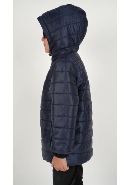 Erkek Çocuk Su ve Rüzgar Geçirmez Içi Kürklü Kapişonlu Mont indirimleri