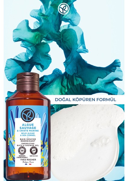 Duş Jeli-Nemlendirici Serinletici Okyanus Esintisi-SLS,SLES İçermez,Vegan-200ml
