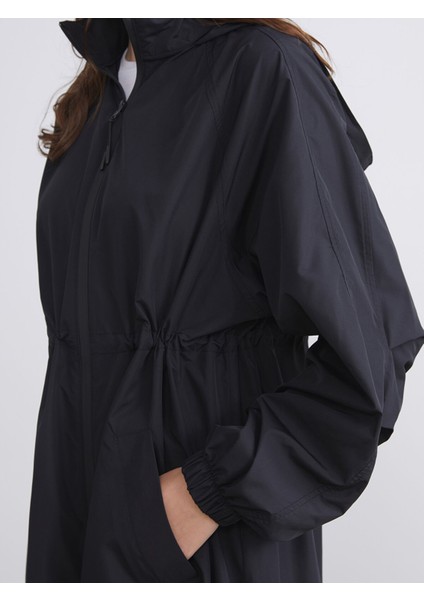 Yeni Sezon Dik Yaka Oversize Kadın Yağmurluk modelleri