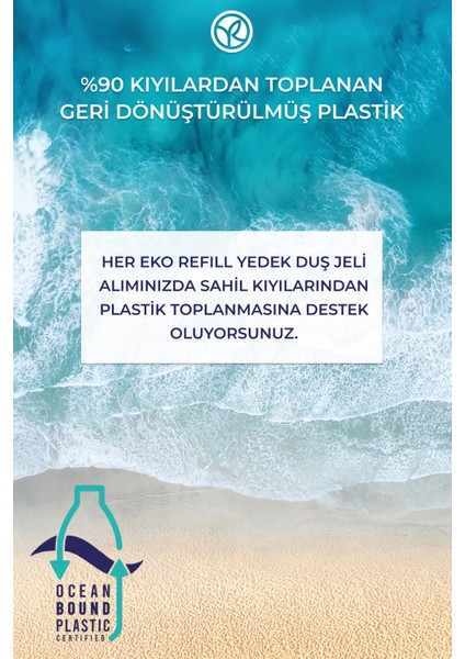 Eko Refill Yedek Duş Jeli -Nemlendirici Tazeleyici Mine Çiçeği Papatya- Sls,sles Içermez,vegan