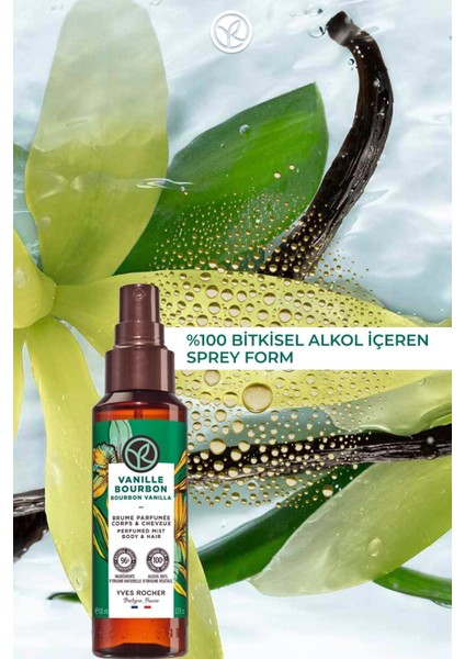 Saç ve Vücut Spreyi- Egzotik Vanilya- Vegan-100ml