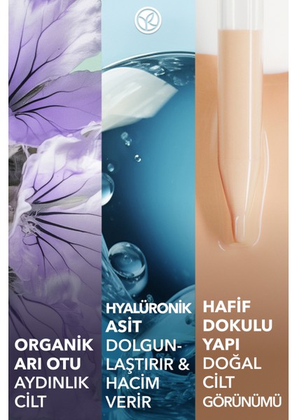Işıltı Veren Serum Fondöten - Hyalüronik Asit -Teint Radiance - Vegan-Pembe 050-84815