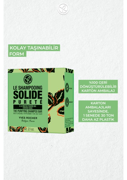 Arındırıcı Katı Şampuan- Yağlı Saçlar/Pureté-21018