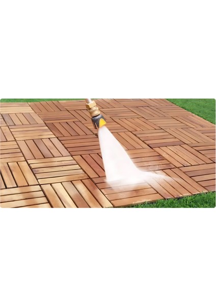 Ahşap Yer Karosu Renk Altın Tik 30X30CM (10ADET Karo=0.9m2) fırsatları