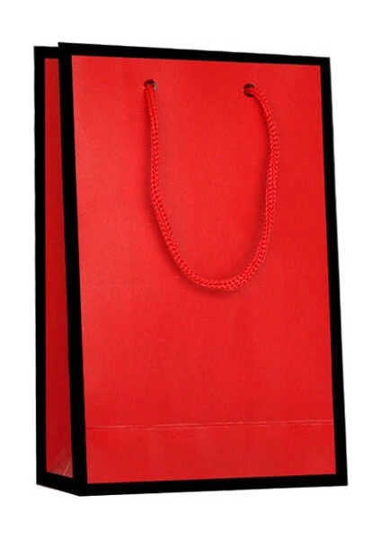 Mat Kırmızı Karton Çanta 11X16,5CM fiyatları