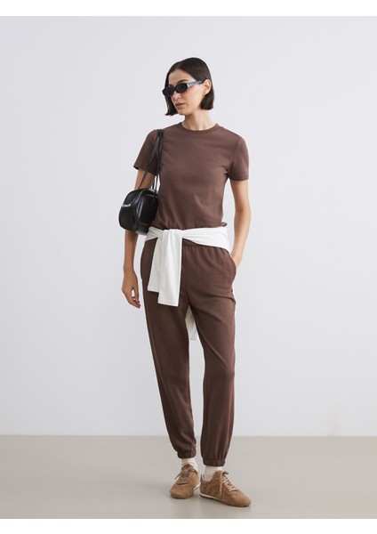 Yeni Sezon Bisiklet Yaka Kadın Tişört fırsatları