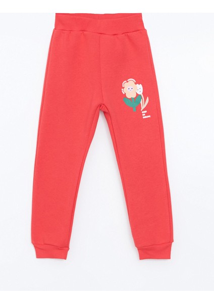 Yeni Sezon Beli Lastikli Kız Çocuk Jogger Eşofman Altı