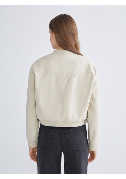 Yeni Sezon Kolej Yaka Kadın Kaşe Mont indirimleri