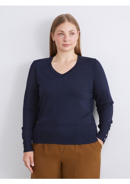 Yeni Sezon V Yaka Kadın Triko Kazak fiyatları