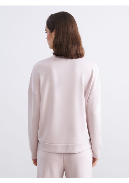 Yeni Sezon Modal Karışımlı Oversize Kadın Sweatshirt fırsatları