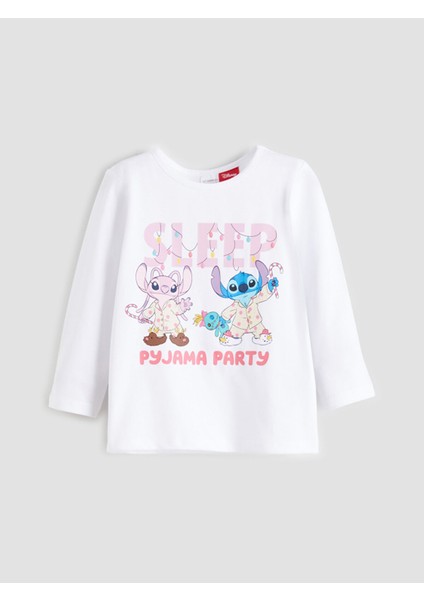 Yeni Sezon Lilo & Stitch Baskılı Kız Çocuk Pijama Takımı fiyatları