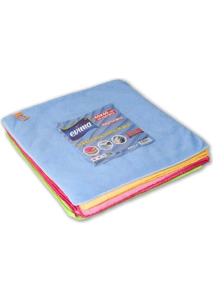 Evima Temizlik Mikrofiber Bez 10'lu Set 40X40 cm TM-608 fırsatları