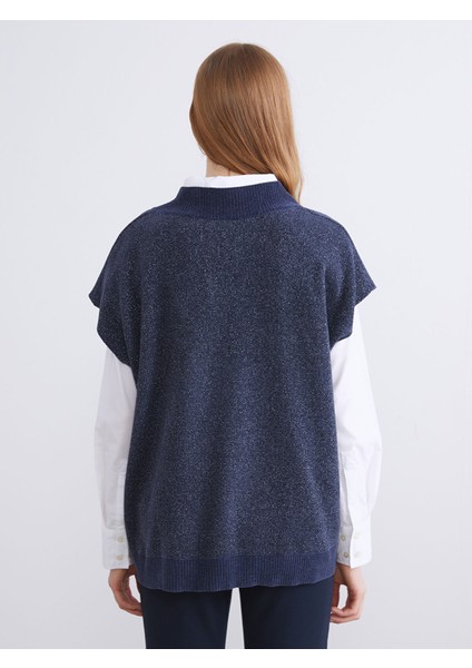 Yeni Sezon V Yaka Oversize Kadın Triko Süveter fırsatları