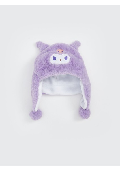 Yeni Sezon Kuromi Baskılı Kız Çocuk Kar Şapkası
