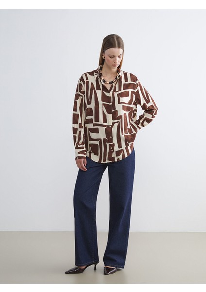 Yeni Sezon Wideleg Kadın Jean Pantolon