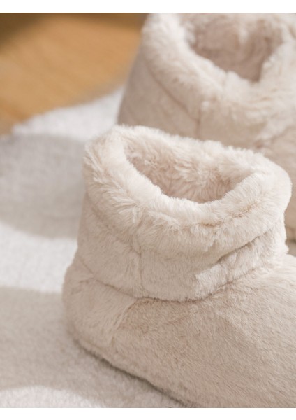 Yeni Sezon Kadın Pelüş Ev Botu modelleri