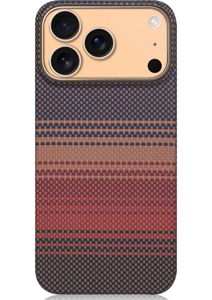 Apple iPhone 17 Pro Max HBC-350 Ruaha Kevlar Magsafe Kapak - Gün Batımı fiyatları