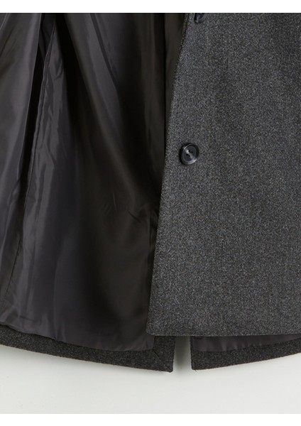 Yeni Sezon Kapüşonlu Kız Çocuk Kaşe Kaban modelleri